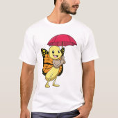 Boter met Umbrella T-shirt (Voorkant)