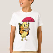 Boter met Umbrella T-shirt (Voorkant)