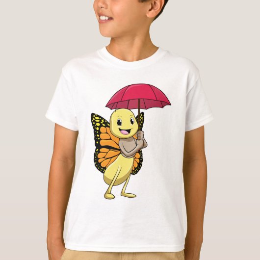 Boter met Umbrella T-shirt (Voorkant)