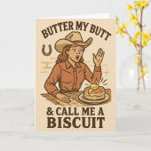 Boter Mijn Billen Kaart (Gele Bloem)