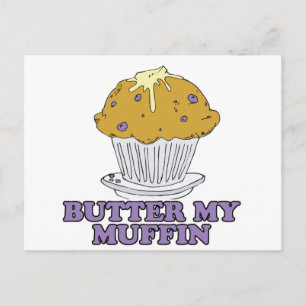 boter mijn muffin briefkaart