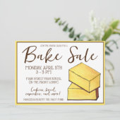 Boter Mochi Hawaïaans eten Dessert Bake Sale Kaart (Staand voorkant)