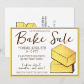 Boter Mochi Hawaïaans eten Dessert Bake Sale Kaart (Voorkant / Achterkant)