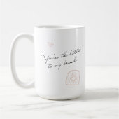 Boter naar mijn brood, nectar & nest koffiemok (Links)