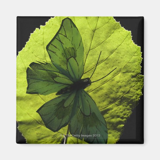 Boter op blad magneet (Voorkant)