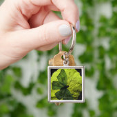 Boter op blad sleutelhanger (Hand)