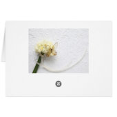 Boter op bloemboeket (Achterkant Horizontaal)