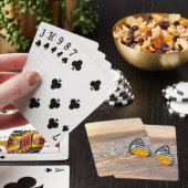 Boter op de strand pokerkaarten (Insitu)
