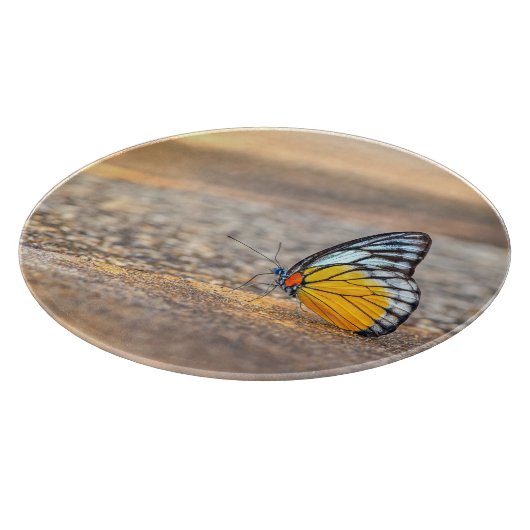 Boter op de strand snijplank (Hoek)