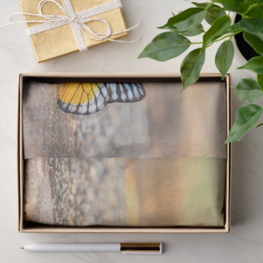 Boter op de strand tissuepapier (Geschenk)