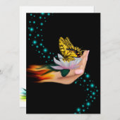 Boter op Lotus Bloom (Voorkant / Achterkant)