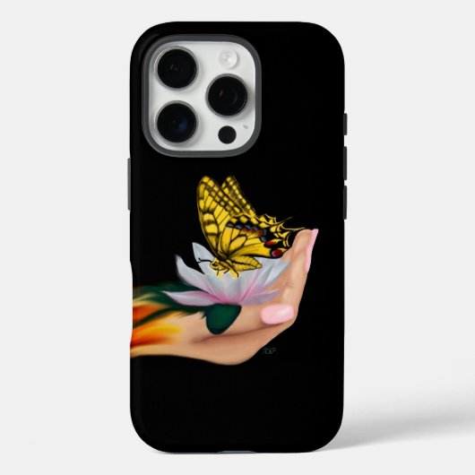 Boter op Lotus Bloom Case-Mate iPhone Case (Achterkant)