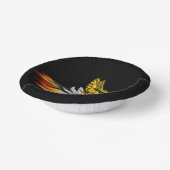 Boter op Lotus Bloom Papieren Kommen (Gebogen)