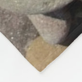 Boter op Lotus Flower Fleece Deken (Hoek)