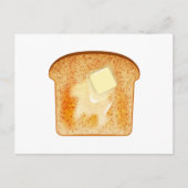 Boter op toast briefkaart (Voorkant)