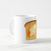 Boter op toast koffiemok (Voorkant links)