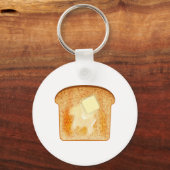 Boter op toast sleutelhanger (Voorkant)