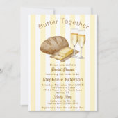 Boter Samen Brood en Boter Vrijgezellenfeest Kaart (Voorkant)