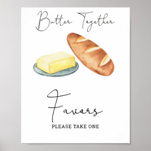 Boter samen - Favors, neem er een Poster
