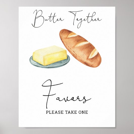 Boter samen - Favors, neem er een Poster (Voorkant)