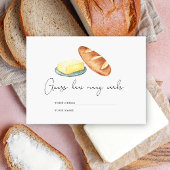 Boter samen, Raad eens hoeveel kurken bruidsspel Informatiekaartje