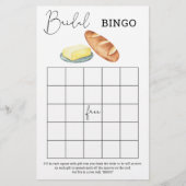 Boter Samen Vrijgezellenfeest bingo spel (Voorkant)