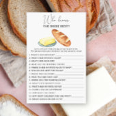 Boter samen - Wie kent de bruid beste spel