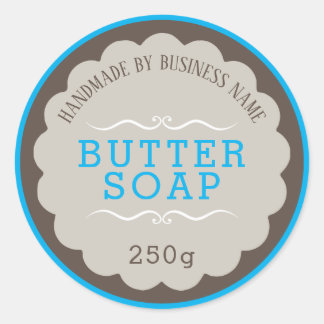 Boter Soap Ronde Sticker