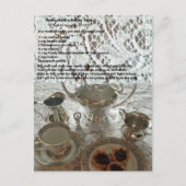 Boter Tarts Recipe Briefkaart (Voorkant)