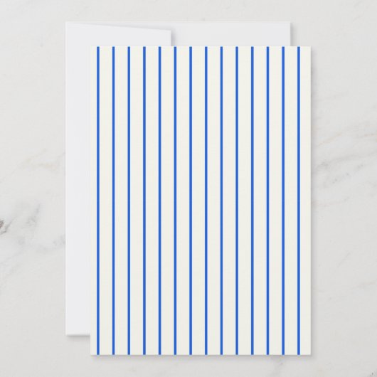 Boter Verjaardagsfeest Kookfeest Kaart (Achterkant)