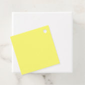 Boter Yellow Bedankjes Labels (In situ)