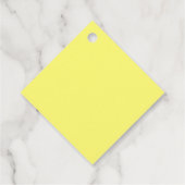 Boter Yellow Bedankjes Labels (Achterkant)