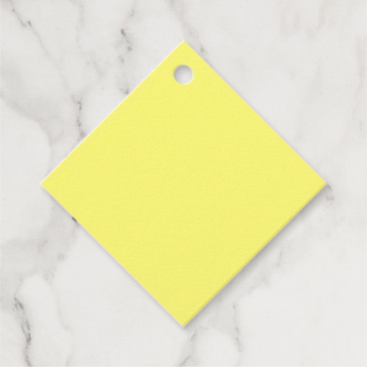 Boter Yellow Bedankjes Labels (Voorkant)