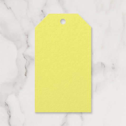 Boter Yellow Cadeaulabels (Achterkant)