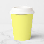 Boter Yellow Papieren Bekers (Achterkant)