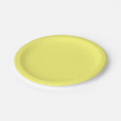 Boter Yellow Papieren Bordje (Gekanteld)