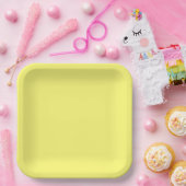Boter Yellow Papieren Bordje (Feest)