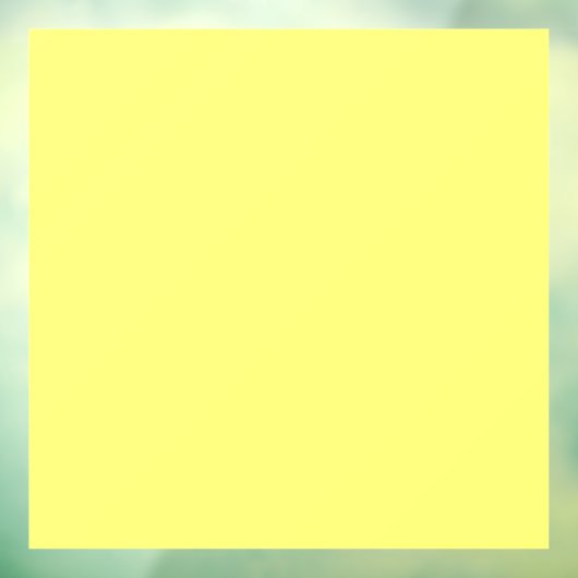 Boter Yellow Raamsticker (Vel 3)