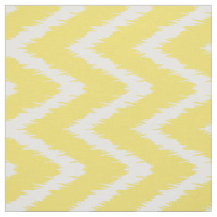 Boter Yellow Southern Cottage Chevrons Stof