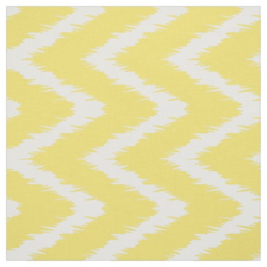 Boter Yellow Southern Cottage Chevrons Stof (Swatch)