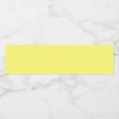 Boter Yellow Waterfles Etiket (Enkel label)