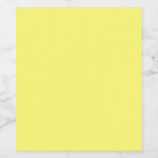 Boter Yellow Wijn Etiket (Enkel label)