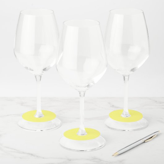 Boter Yellow Wijnglaslabel (Set)