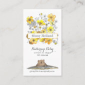 Boterbekertjes en Schattige geelhoutvezels Visitekaartje (Voorkant)