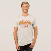 BOTERBIER™ Beschikbaar in Tovenaarstaverne Tri-Blend Shirt (Voorkant volledig)