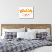 BOTERBIER™ Beschikbaar in tovertavernen Canvas Afdruk (Insitu (Slaapkamer))