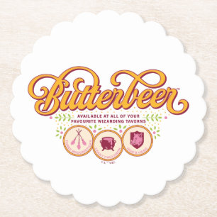 BOTERBIER™ Beschikbaar in tovertavernen Kartonnen Onderzetters