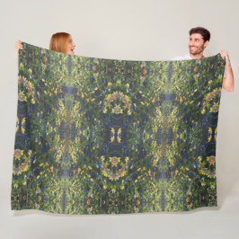 Boterbloem Droombeeld Diffractie Fleece Deken