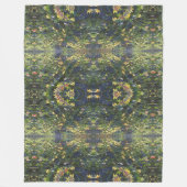 Boterbloem Droombeeld Diffractie Fleece Deken (Voorkant)