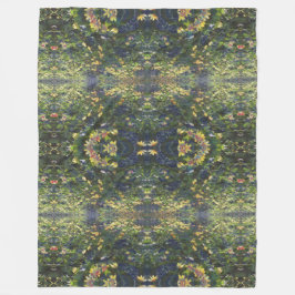 Boterbloem Droombeeld Diffractie Fleece Deken
